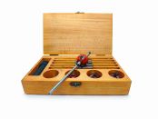 Valve seat cutter ?18-38 mm set With Сarbide Adjustable Blades 10pcs