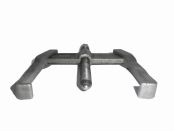 Mechanical bearing puller 85 mm / straight two-arm / reversible jaw