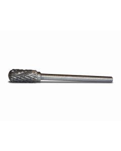 4mm; tipy C; Ball nose Carbide Rotary Burr; double cut