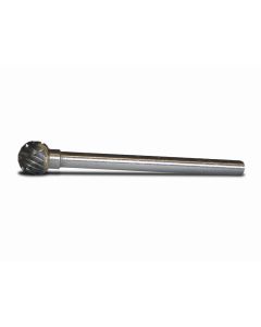 3mm; tipy D; Ball Carbide Rotary Burr; double cut