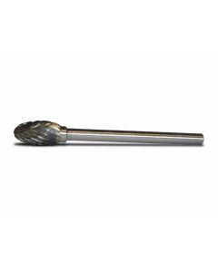 6mm; tipy E; Oval Carbide Rotary Burr; double cut