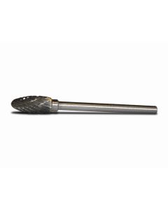 6mm; tipy F; Ball nose tree Carbide Rotary Burr; double cut