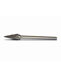 10mm; tipy M; Cone Carbide Rotary Burr; double cut